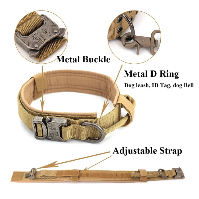 Tactical Harness And Leash Set - BROWN