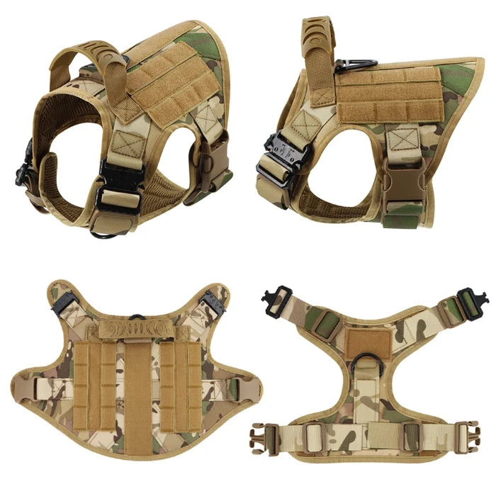 Tactical Harness And Leash Set - CAMO